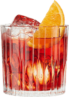 Hendrick’s Gin Negroni cocktail