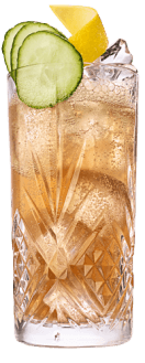 Hendrick’ Gin Buck cocktail