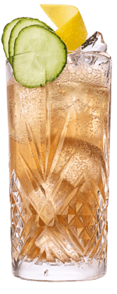 Hendrick’ Gin Buck cocktail