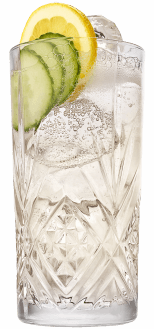 Hendrick’s Cucumber Lemonade Gin cocktail