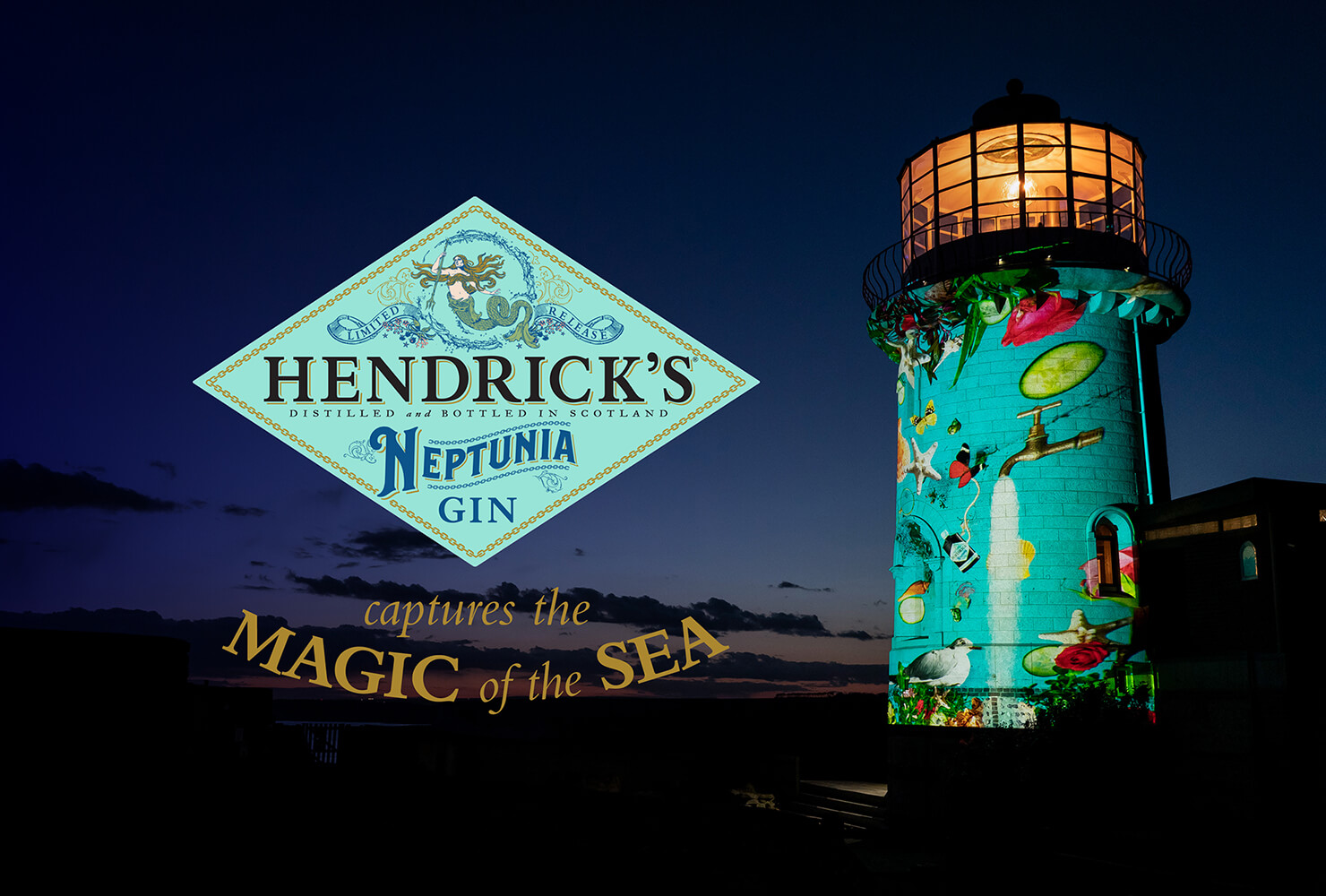 Hendrick's Neptunia Gin Captures the Magic of the Sea