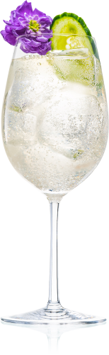 Hendrick’s Midsummer Solstice Gin Midsummer Spritz cocktail