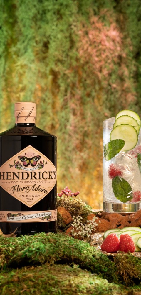 Hendrick's Gin | Scottish Gin Infused with Cucumber & Rose