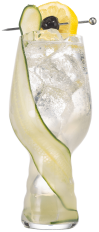 Hendrick’s Orbium Orbital Collins cocktail