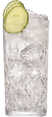 Hendrick’s Orbium & Soda Gin cocktail