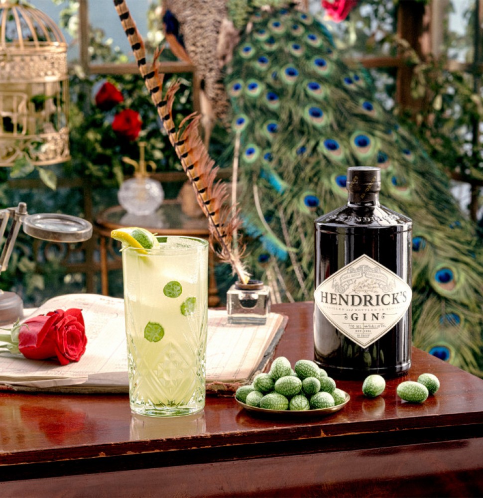 Cucumber Gin | Rose & with Gin Hendrick\'s Infused Scottish