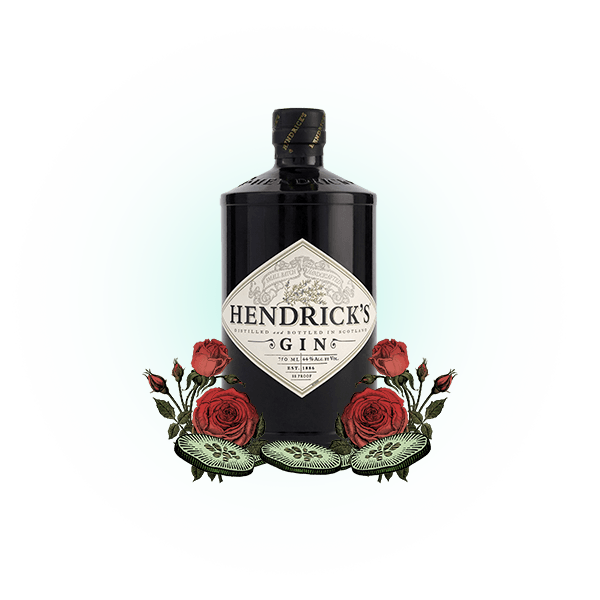 Hendrick’s Gin Bottle