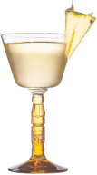 Hendrick’s Orbium Pineapple Martiki cocktail